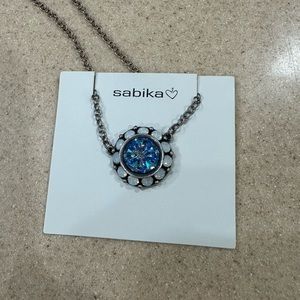 Sabika Pearl Wonder medallion necklace